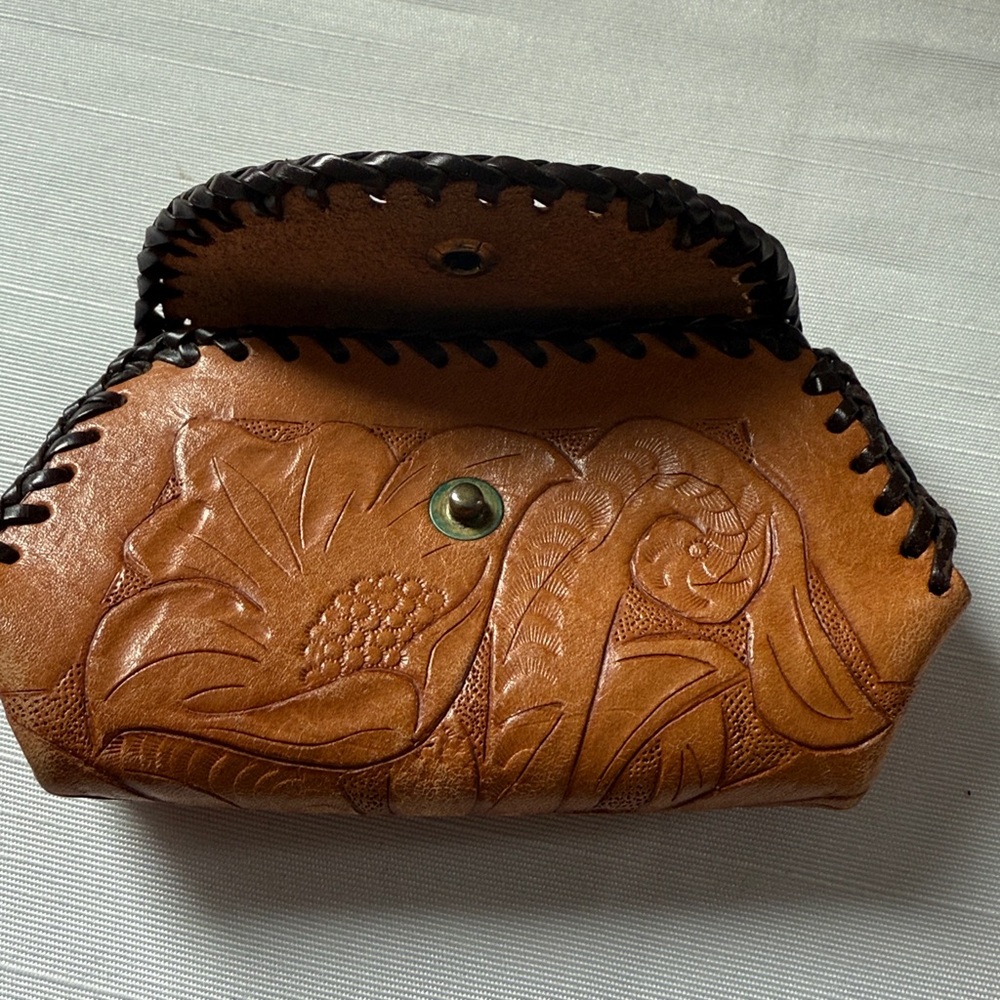 Tan Suede Interior Bag